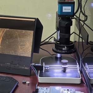 Metallurgical Image Acquisition Stage Design