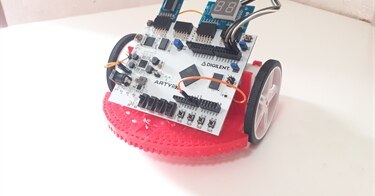 Arty S7 50 ArtyBot Pulse Width Modulation (PWM) for Motor Speed Control