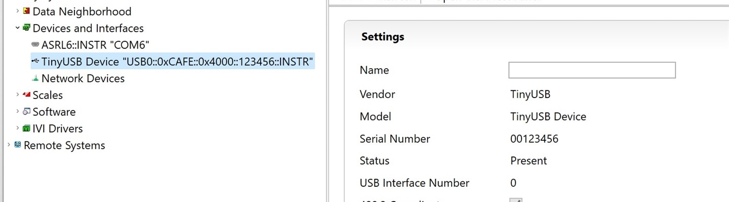 Raspberry Pico as USB test device - part 1: the TinyUSB USBTMC profile