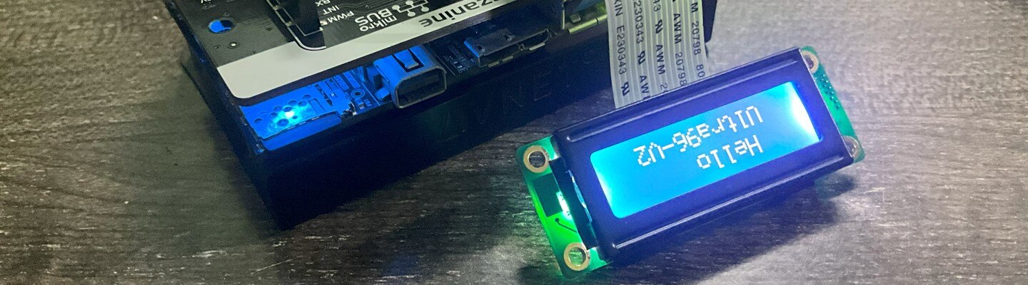 LCD click interface on Ultra96-V2 - Blog 5