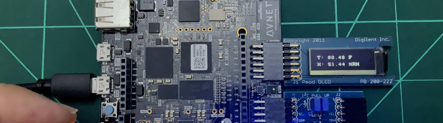 Minized Zynq Environmental Monitor